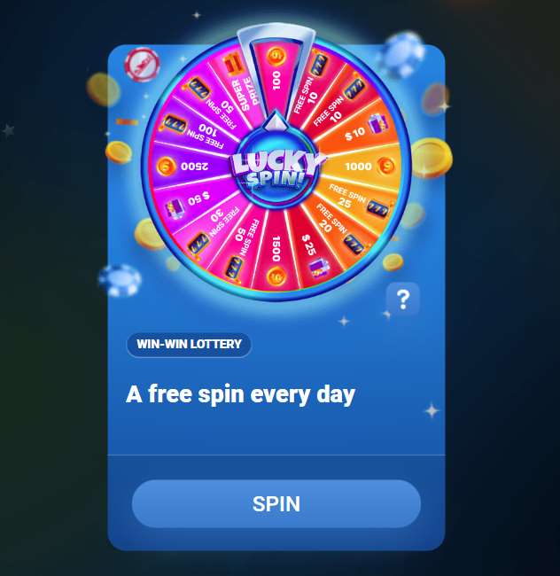 Receiving free spins and free bets