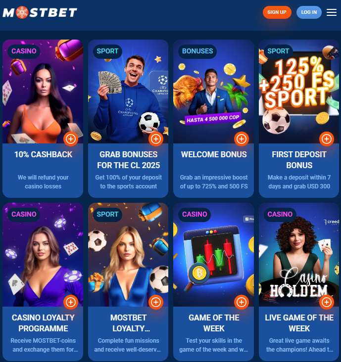Other bonuses and promotions of Mostbet Bangladesh